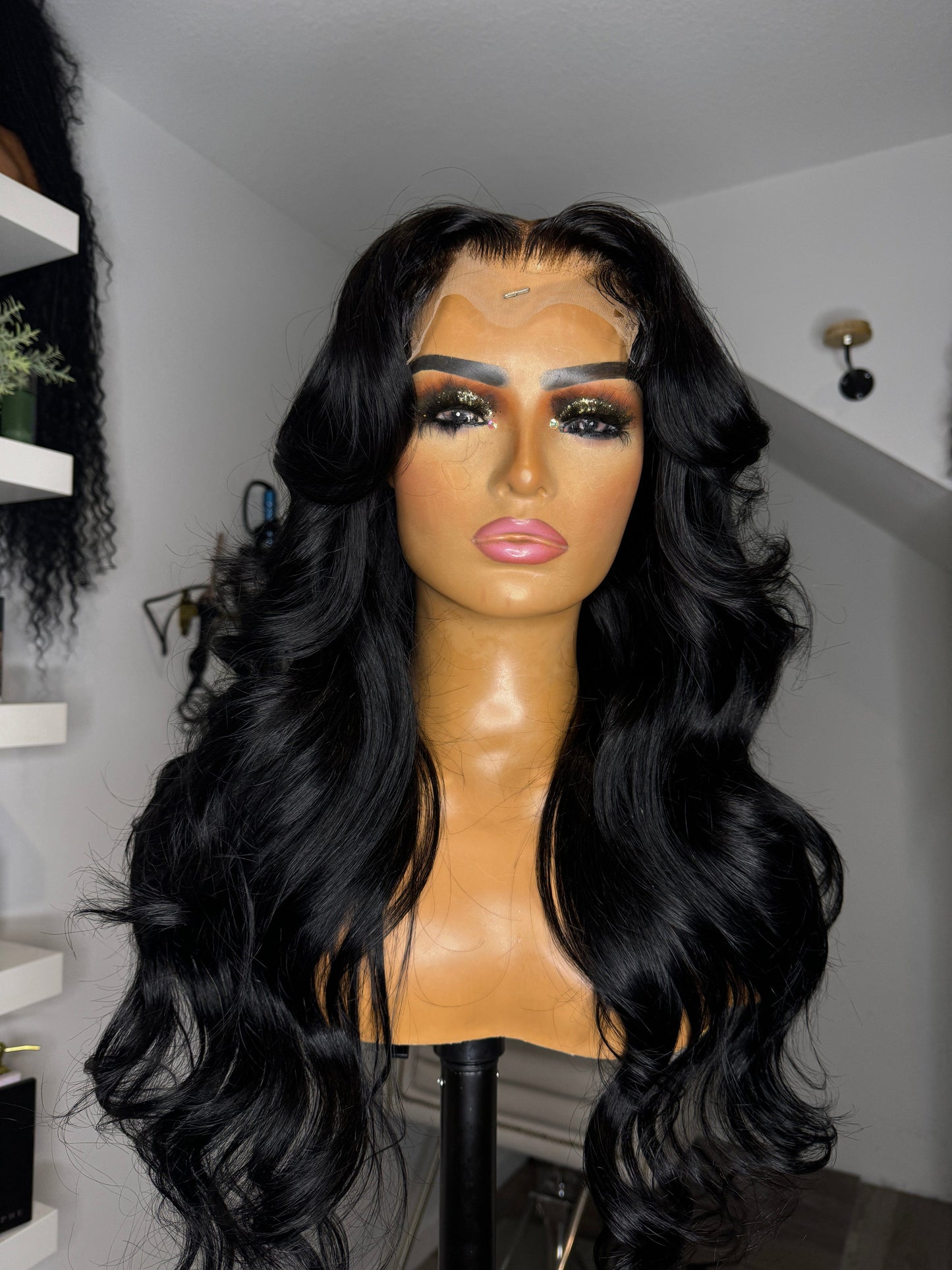 24 Inch Jet Black Extension