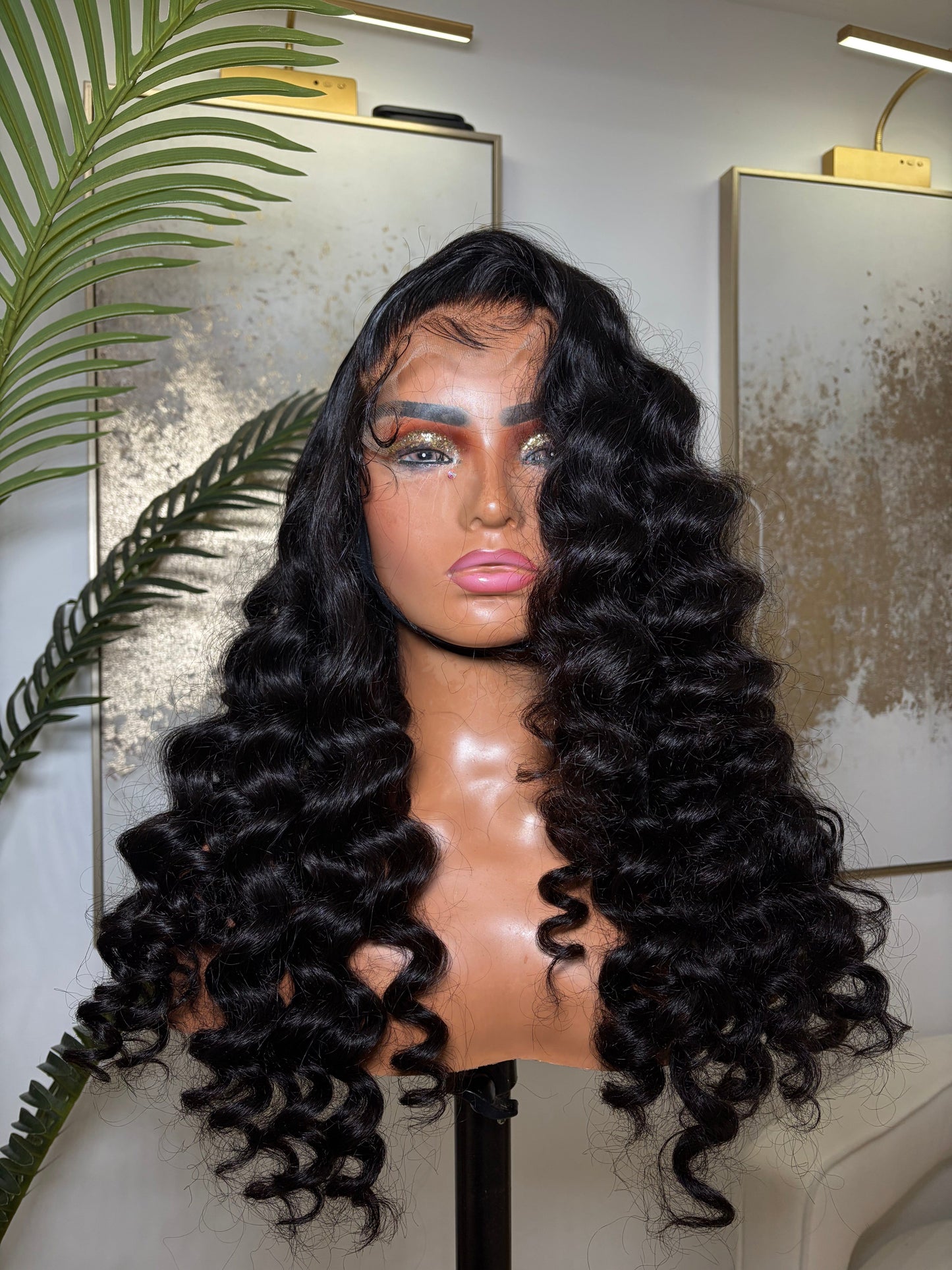 Wand (raw hair) deep wave hair