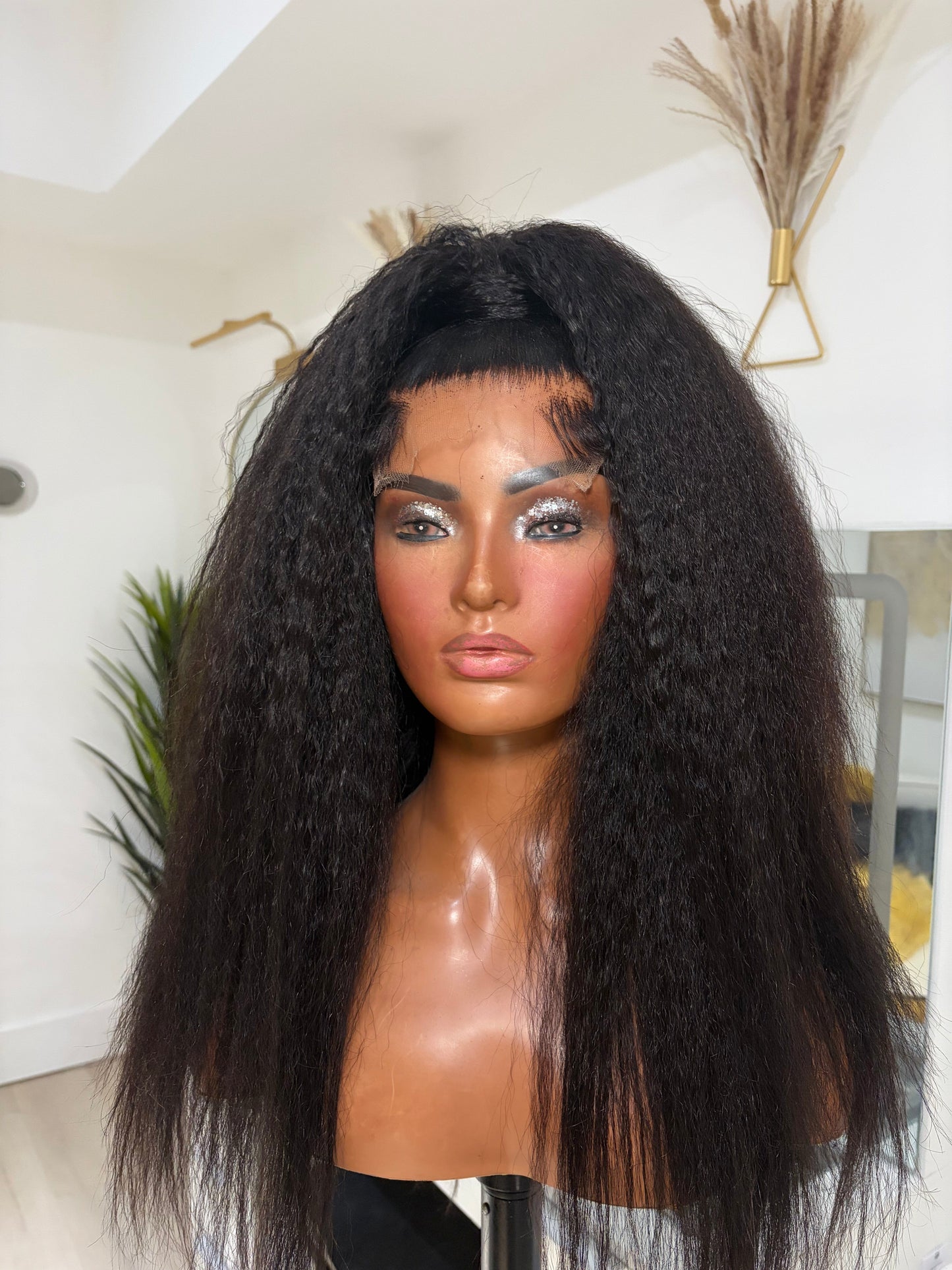 Kinky girl straight 5x5 closure 20 inches