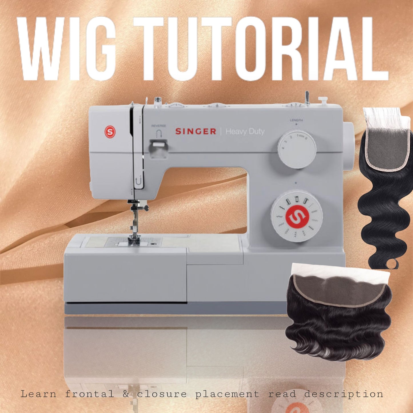 Learn how to make your wig tutorial video (digital download)